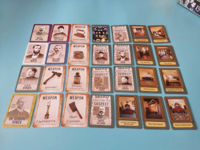 Murdery Mystery Game Cards