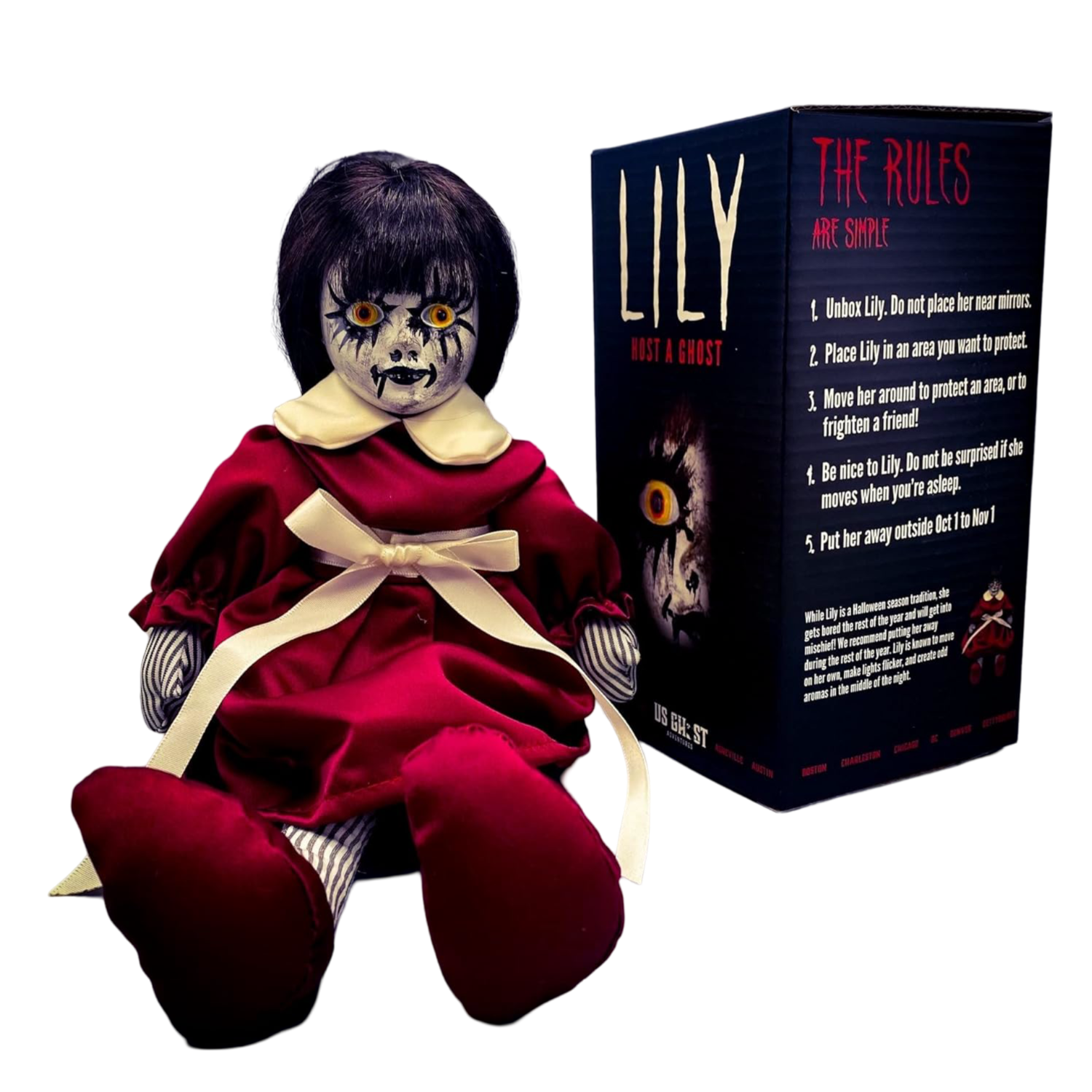 Lily Host a Ghost Doll | 13