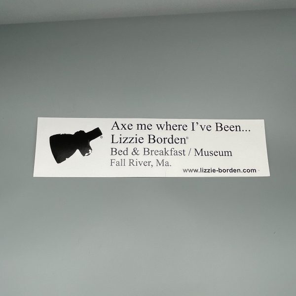 Lizzie Borden Bumper Sticker
