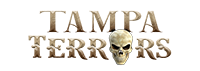 photo shows the tampa terrors logo which reads 'tampa terrors'