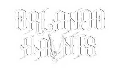 photo shows the orlando ghosts logo that says 'orlando haunts'
