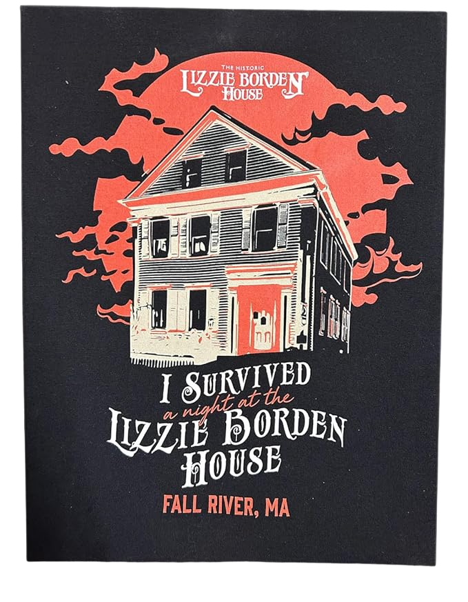 Official Lizzie Borden House T-Shirt – I Survived Image