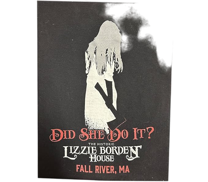 Official Lizzie Borden House T-Shirt - Did She Do It? Image