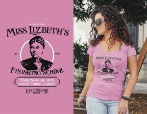 Lizzie Borden Shop - Pink Finishing School Shirt