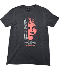 Lizzie Borden Shop - Official Lizzie Borden House T-Shirt - Red Face