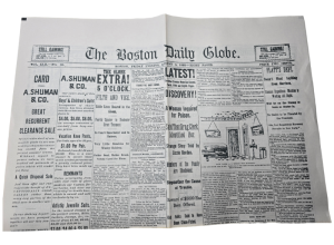 Lizzie Borden Shop - Official Lizzie Borden Newspaper Replica | Halloween Collectible | Gothic Home Decor | Spooky Souvenirs