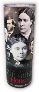 Lizzie Borden Shop - Official Lizzie Borden House Tumbler | Halloween Drinkware | Gothic Home Accessories | Spooky Kitchen Decor