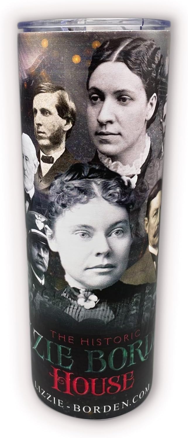 Official Lizzie Borden House Figures Tumbler Image