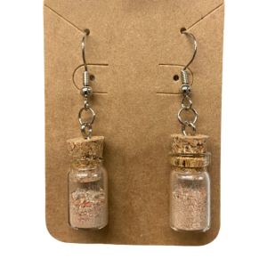 Lizzie Borden Shop - Official Lizzie Borden House Brick Dust Earrings | Halloween Jewelry | Gothic Accessories | Spooky Earrings