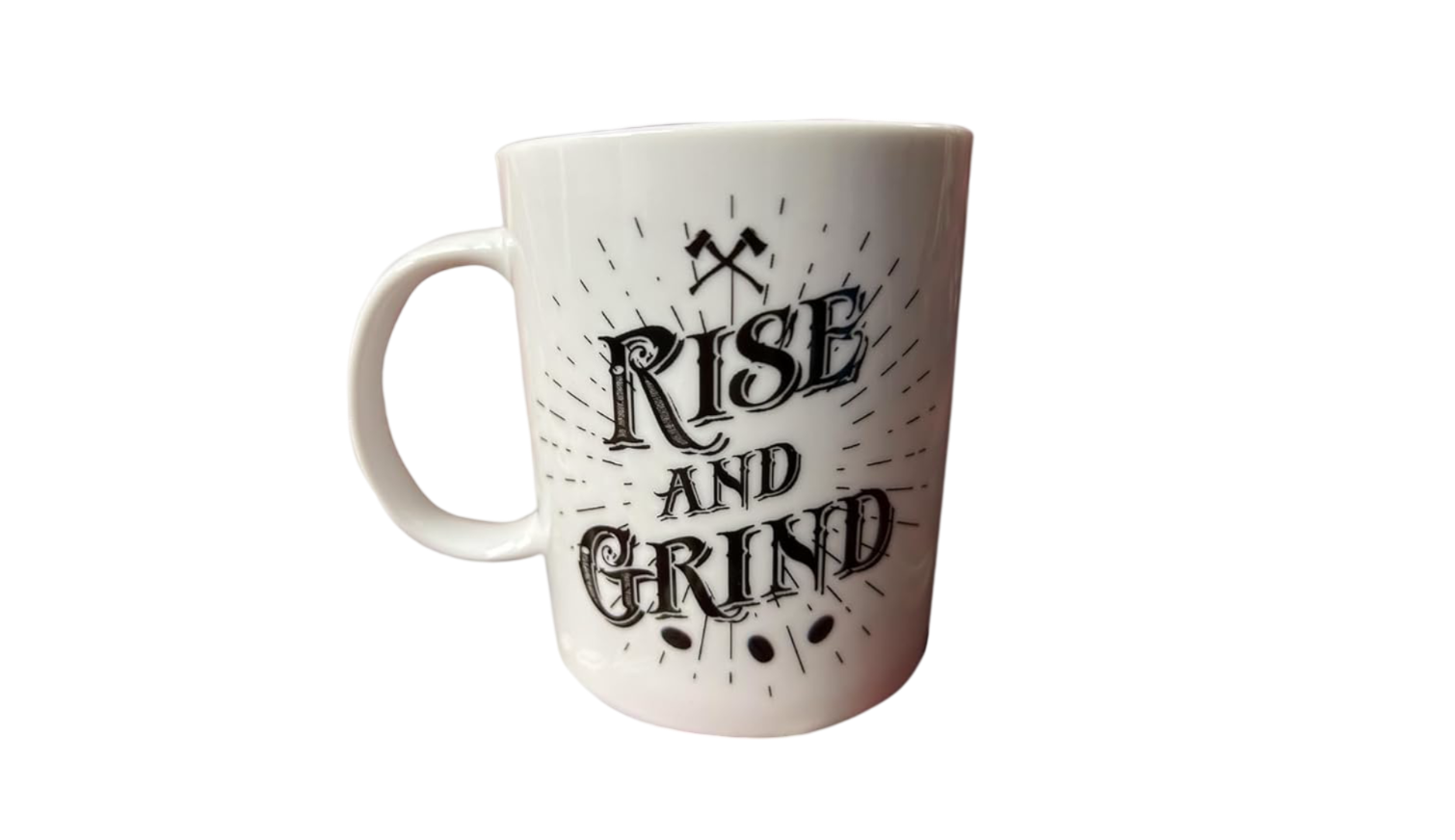 Official Lizzie Borden House Rise and Grind Ceramic Mug Image