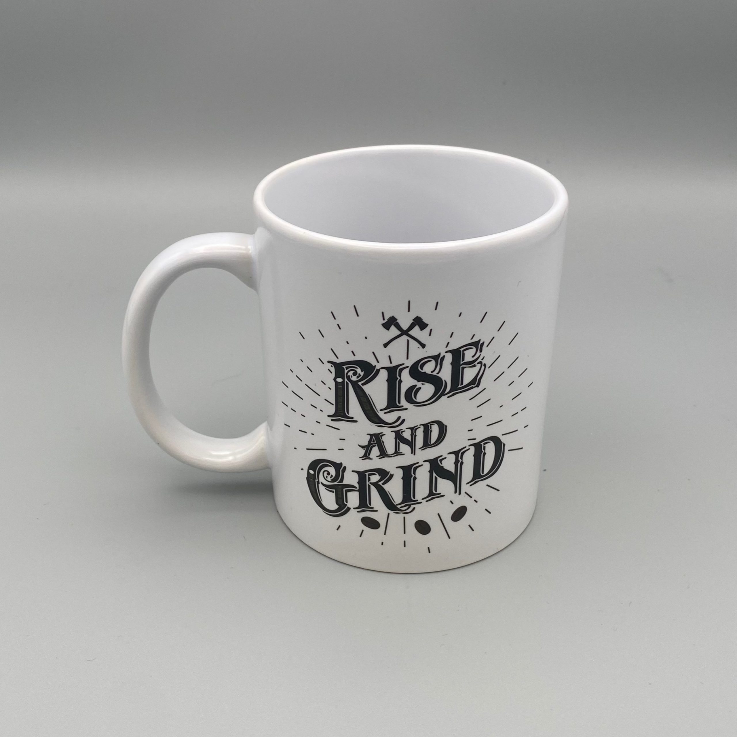 Ceramic Mug Rise and Grind