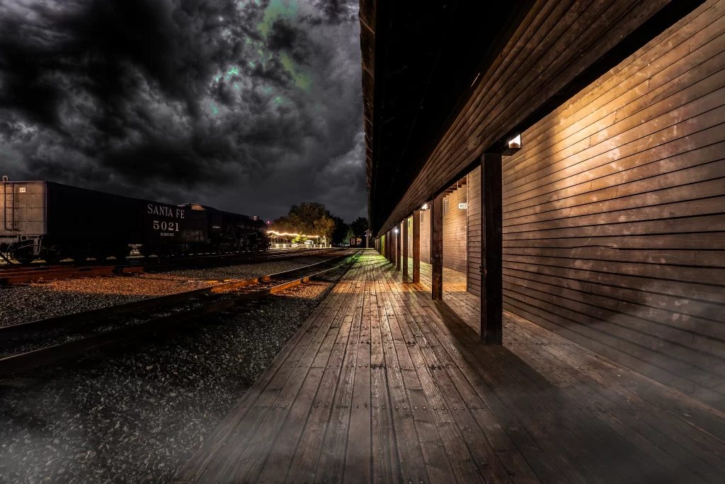 Old Railroad Entrance Sacramento Haunted